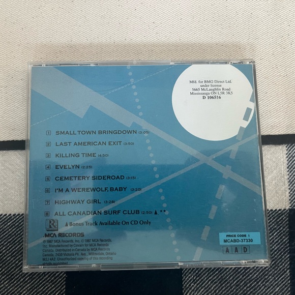 The Tragically Hip Self Titled - Picture 5 of 5